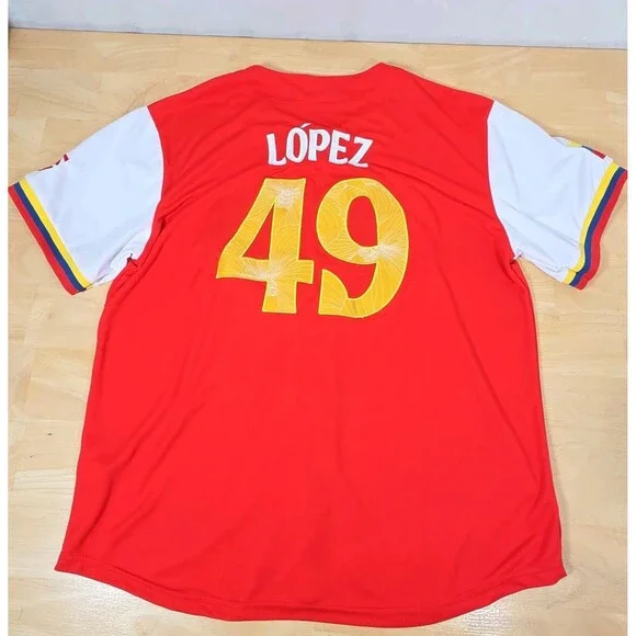 Pablo Lopez Jersey 49 Adult Sz XXL Cotopaxi Minnesota Twins MN Stitched Patch